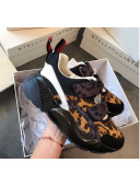 Stella McCartney Eclypse Velcro Sneaker in Suede and Calfskin Black/Yellow 2019