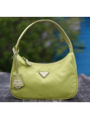 Prada Re-Edition 2000 Nylon Mini-bag 1NE515 Fluorescent Green 2020