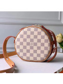 Louis Vuitton Damier Azur BOÎTE CHAPEAU SOUPLE Small Bag N40333 White 2020 