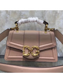 Dolce&Gabbana Small DG Amore Top Handle Bag Nude 2019