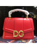 Dolce&Gabbana Large DG Amore Top Handle Bag Red 2019