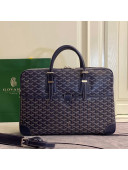 Goyard Men's Ambassade Bussiness Bag Navy Blue 2021