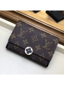 Louis Vuitton Flore Compact Wallet Noir 2018