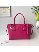 Gucci Interlocking G Charm Leather Tote Bag 449659 Rosy 2019