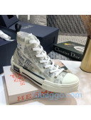 Dior x Danile Arsham B23 High-top Sneakers in White Canvas 05 2020 (For Women and Men)