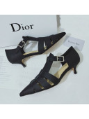 Dior Sauvage Calfskin Strap Pumps Black 2019