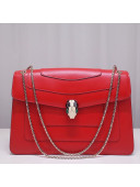 Bvlgari Serpenti Forever Medium Bag 22cm 35106 Red 2021