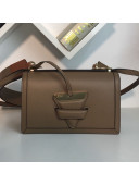 Loewe Barcelona Medium Bag in Box Calfskin Khaki 2021