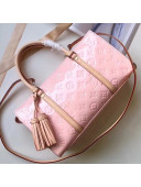 Louis Vuitton Monogram Embossed Leather Neo Triangle Bag M94398 Rose Ballerine 2018