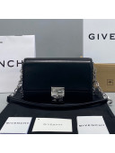 Givenchy Small 4G Bag in Box Leather with Chain Black 2021