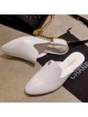 Chanel Flat Mules G34303 White 2019