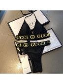 Gucci Swimwear GS09 Black/Gold 2021