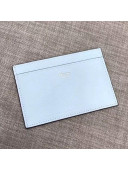 Celine Grained Leather Card Holder White 2018