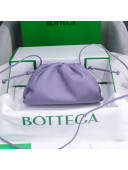 Bottega Veneta The Mini Pouch Soft Clutch Bag in Lavender Purple Calfskin 2020 585852