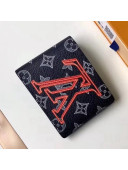 Louis Vuitton Monogram Ink Canvas Marco Wallet 2018