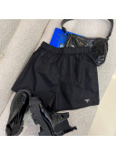 Prada Nylon Shorts Black 2022 031240