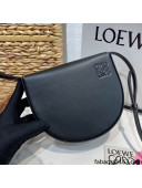 Loewe Heel Bag in Soft Calfskin Black 2021 Top