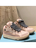 Lanvin Curb Zigzag-laces Sneakers Light Pink 2021 