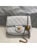 Chanel Lambskin & Gold-Tone Metal Flap Bag AS1786 White 2020 TOP