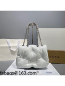 Maison Margiela Glam Slam Medium Flap Bag White 2021