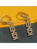 Fendi Logo Earrings 2021 082574