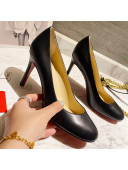 Christian Louboutin Calfskin Round-toe Pumps 8cm Black 2021