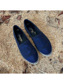 Chanel Fabric Espadrilles G29762 Navy Blue 2021 