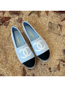 Chanel Fabric Espadrilles G29762 Light Blue 2021 