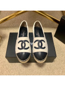 Chanel Shearling Espadrilles White 2021 1122110