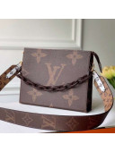 Louis Vuitton Giant Monogram Strap Toilet Pouch XL Coffee 2019