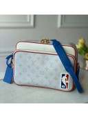 Louis Vuitton NBA Nil Messenger Bag White Monogram Canvas M85143 2020