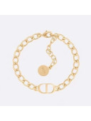 Dior CD Chain Bracelet All Gold 2020