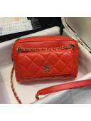 Chanel Small Camera Case in Lambskin AS1367 Red 2020