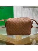 Bottega Veneta Mini Loop Crossbody Bag Caramel Brown 2021