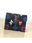 Louis Vuitton Game On Zoé Wallet in Black Monogram Canvas M80278 2020