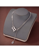 Balenciaga Necklace BN2212103 Silver 2022