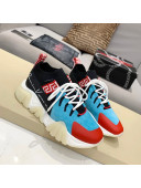 Versace Squalo Knit Sneakers Blue/Red 11 2021