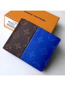 Louis Vuitton Monogram Canvas Split Coated Canvas Multiple Wallet M63025 2018