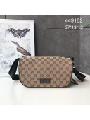 Gucci GG Canvas Small Shoulder bag 449182 Brown 2022