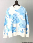 Louis Vuitton Sweater LV21080523 White/Blue 2021