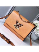 Louis Vuitton Epi Twist MM Bag M51884 Beige 2018 (Gold Hardware)