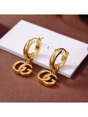 Gucci GG Short Earrings Gold 2021 17