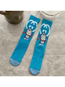 Doraemon x Gucci Socks Blue 2021