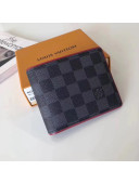 Louis Vuitton Stylish Damier Graphite Canvas Multiple Wallet M63260 2017