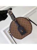 Louis Vuitton Petite Boite Chapeau Bag M43510 Monogram Reverse Canvas 2017