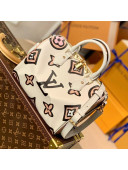 Louis Vuitton Speedy Bandoulière 25 Bag M45828 White 2021 Wild at Heart