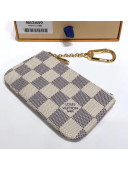 Louis Vuitton Key Pouch Damier Azur Canvas N62659 2021