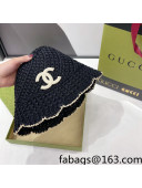 Chanel Bucket Hat Black 2022 47