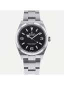 SUPER QUALITY – Rolex Explorer 124270 – Men: Dial Color – Black, Bracelet - Stainless Steel, Case Size – 36mm, Max. Wrist Size - 7.5 inches