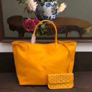 Goyard Anjou GM Tote Bag Yellow 2021 10